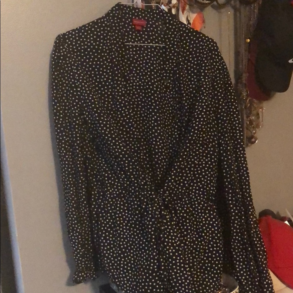 Polka dot shirt